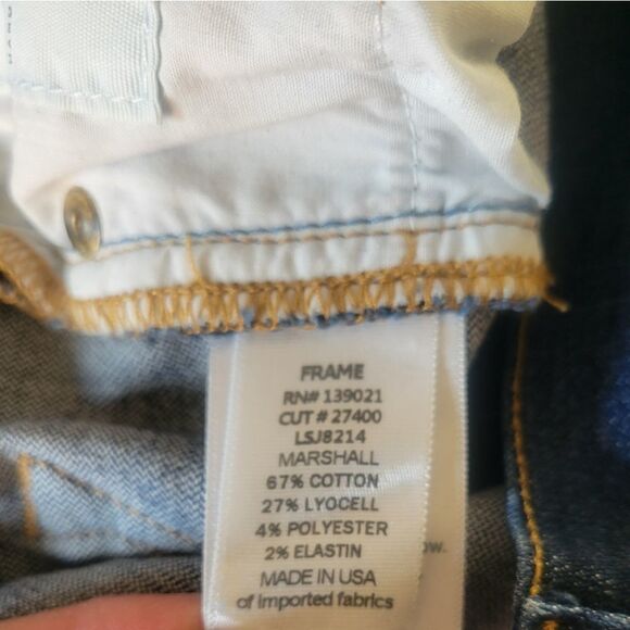 Frame Le Skinny de Jeanne in Marshall Wash Size 25 - Picture 7 of 7